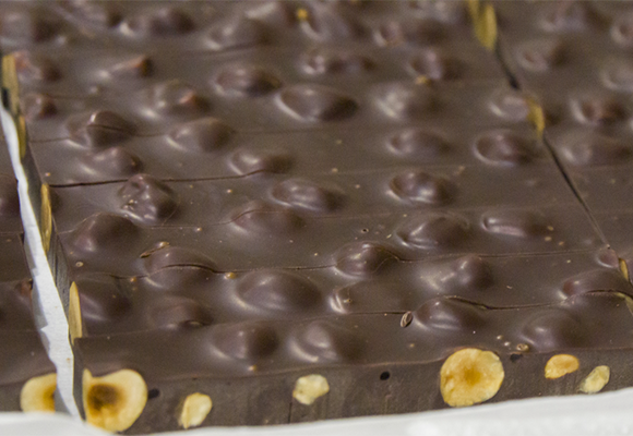 chocolate with nuts